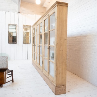 Large 6-door display cabinet, 1950.