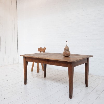 Table de ferme en bois, 19ème