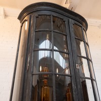 Large curved display cabinet, 1930