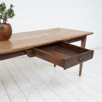 Ancienne Table de ferme en bois, 19ème