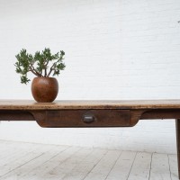 Ancienne Table de ferme en bois, 19ème