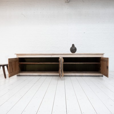 Large 4-door sideboard, early 20th century