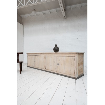 Large 4-door sideboard, early 20th century