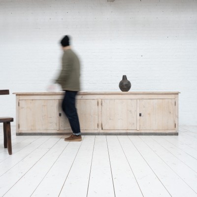 Large 4-door sideboard, early 20th century