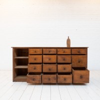 Antique french haberdashery chest of drawers, 1930