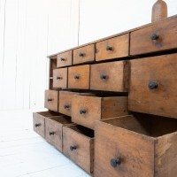 Antique french haberdashery chest of drawers, 1930