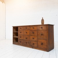 Antique french haberdashery chest of drawers, 1930