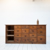 Antique french haberdashery chest of drawers, 1930