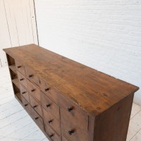 Antique french haberdashery chest of drawers, 1930