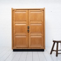 GUILLERME et CHAMBRON French oak cupboard