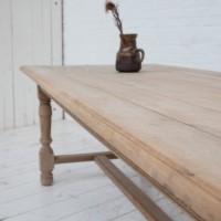 Large oak table, early 20th century