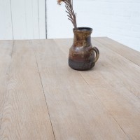 Grande table en chêne, début 20ème