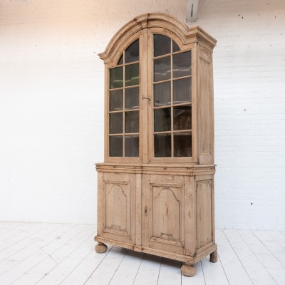 Dutch oak double cabinet, early 19th century