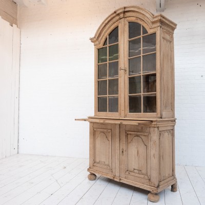 Dutch oak double cabinet, early 19th century