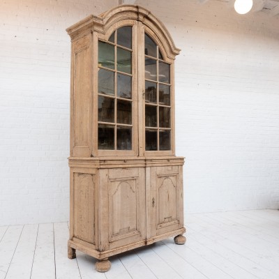 Dutch oak double cabinet, early 19th century