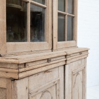 Dutch oak double cabinet, early 19th century