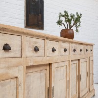 Large wooden sideboard, 1930