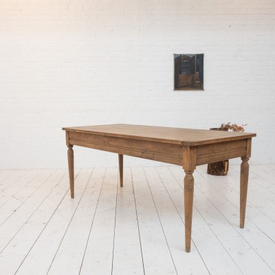 French oak farm table, 1940