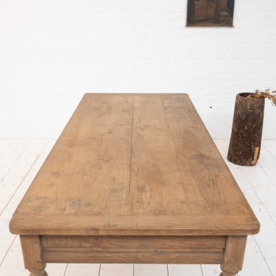 French oak farm table, 1940