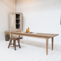 Large oak and fir farmhouse table, 1930