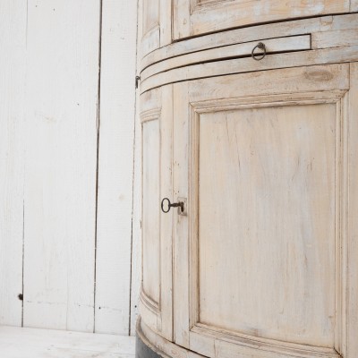 Wooden corner cabinet circa 1900