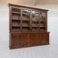 Large 8-door French bookcase, 1920