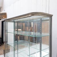 French brass display cabinet, 1940