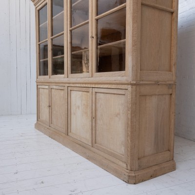 Antique 8-door oak bookcase, 1900