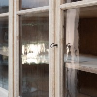 Antique 8-door oak bookcase, 1900