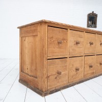 Large haberdashery chest of drawers, early 20th century