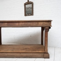 Large draper's table, early 20th century