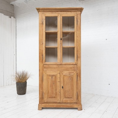 Vitrine 4 portes en bois, 1930