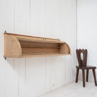 French oak wall desk, early 20th century