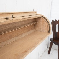 French oak wall desk, early 20th century