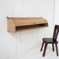 French oak wall desk, early 20th century