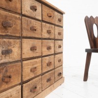 French craft cabinet with drawers, early 20th century