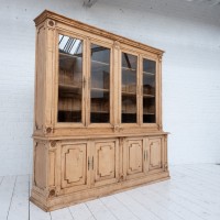 Antique wooden bookcase, 1970