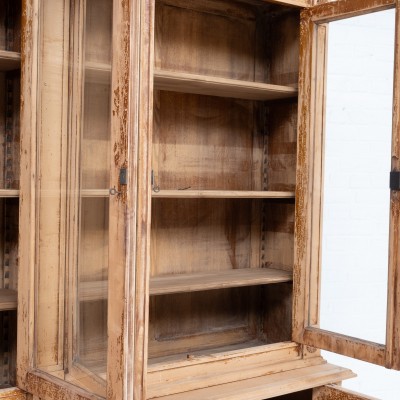 Antique wooden bookcase, 1970