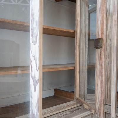 Large corner bookcase, 1930