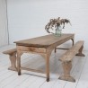 Grande table et ses bancs fin 19ème