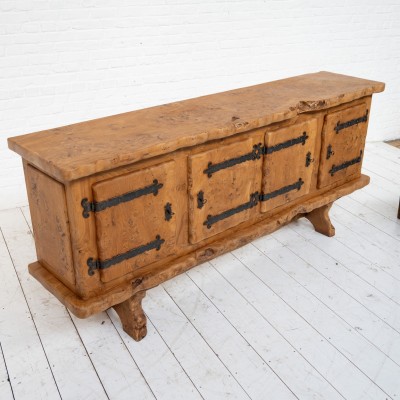 French elm primitive sideboard Circa 1970