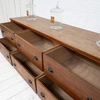 Oak chest of drawers, 1950