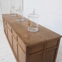 Meuble de métier en chêne, 1950
