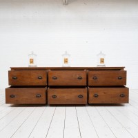 Oak chest of drawers, 1950