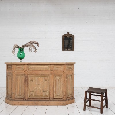 Wooden counter, early 20th century