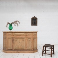 Wooden counter, early 20th century