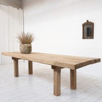 Imposante table en chêne