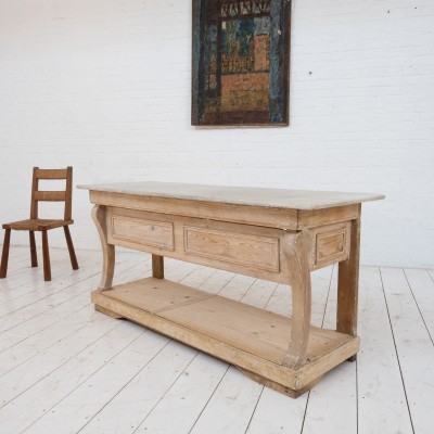 French bakery table, 1930