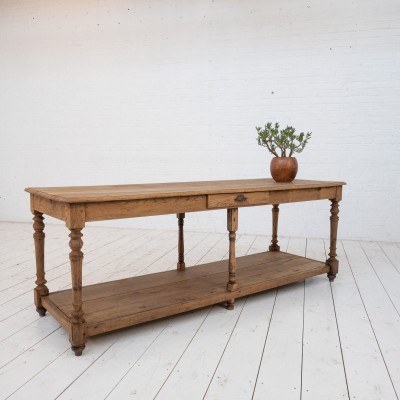 Oak draper's table, 1930