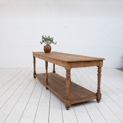 Oak draper's table, 1930